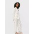 Жіночі піжамні штани Primark Cosy Printed Boyfriend Pyjamas Bottoms XXL для сну та дому Білий (8779)