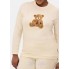 М'яка Плюшева Піжама Primark Microfleece Pyjama Set XXL Домашній комплект Бежевий (8158)