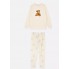 М'яка Плюшева Піжама Primark Microfleece Pyjama Set XXL Домашній комплект Бежевий (8158)