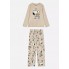М'яка Плюшева Піжама Primark PEANUTS SNOOPY L Домашній комплект Бежевий (8149)