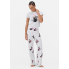 Жіночі бавовняні піжамні штани Піжама Primark Hocus Pocus Boyfriend Pajama XXS Низ піжами для сну та дому Сірий (8921)