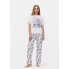 Жіноча Піжама Primark Disney’s Print Pyjamas XXS для сну та дому Пудровий (8630)