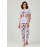 Жіноча Піжама Primark Disney’s Print Pyjamas S для сну та дому Ліловий (8634)