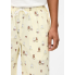 Жіночі піжамні штани Primark Wide Leg Pajama Bottoms L для сну та дому Жовтий (8640)