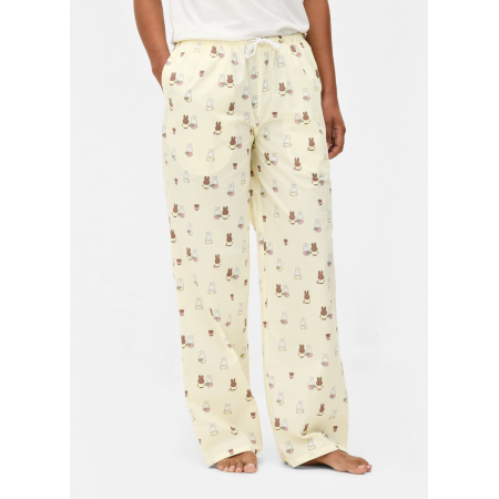 Жіночі піжамні штани Primark Wide Leg Pajama Bottoms L для сну та дому Жовтий (8640) Жіночі піжамні штани Primark Wide Leg Pajama Bottoms L для сну та дому Жовтий (8640)