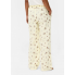 Жіночі піжамні штани Primark Wide Leg Pajama Bottoms L для сну та дому Жовтий (8640)