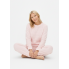 М'яка Плюшева Піжама Primark Plush Long Pyjamas Set XS Домашній комплект Пудровий (8636)