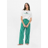 Жіночі піжамні штани Primark Wide Leg Pajama Bottoms S для сну та дому Зелений (8826)