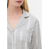 Жіноча Бавовняна Піжама Primark Striped Cotton Boyfriend Pyjamas XS Комплект для дому та сну Сірий (8650)