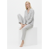 Жіночі піжамні штани Primark Wide Leg Pajama Bottoms XS для сну та дому Сірий (8806)
