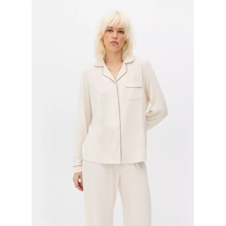 Жіноча Піжамна сорочка Primark Jersey Long Sleeve Boyfriend S Для дому та сну Молочный (8710) Жіноча Піжамна сорочка Primark Jersey Long Sleeve Boyfriend S Для дому та сну Молочный (8710)
