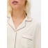 Жіноча Піжамна сорочка Primark Jersey Long Sleeve Boyfriend XXS Для дому та сну Молочный  (8709)