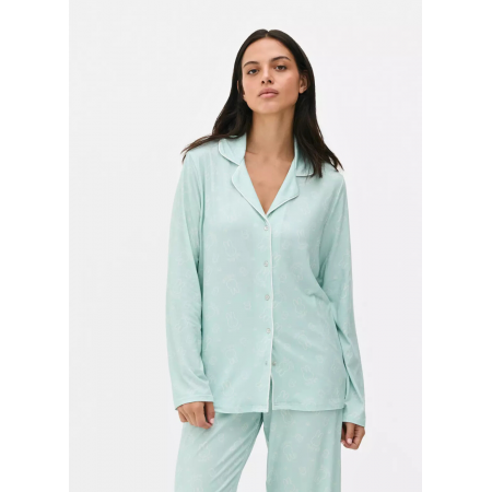 Піжамна сорочка Primark Cosy Printed Boyfriend Pyjamas XXL Для дому та сну М'ятний (8717) Піжамна сорочка Primark Cosy Printed Boyfriend Pyjamas XXL Для дому та сну М'ятний (8717)