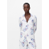 Піжамна сорочка Primark Cosy Printed Boyfriend Pyjamas S Для дому та сну Молочний (8719)