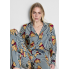 Піжамна сорочка Primark Cosy Printed Boyfriend Pyjamas L Для дому та сну Синій (8770)