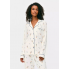 Піжамна сорочка Primark Cosy Printed Boyfriend Pyjamas XS Для дому та сну Білий (8722)