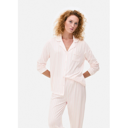 Піжамна сорочка Primark Cosy Printed Boyfriend Pyjamas XXS Для дому та сну Пудровий (8724) Піжамна сорочка Primark Cosy Printed Boyfriend Pyjamas XXS Для дому та сну Пудровий (8724)