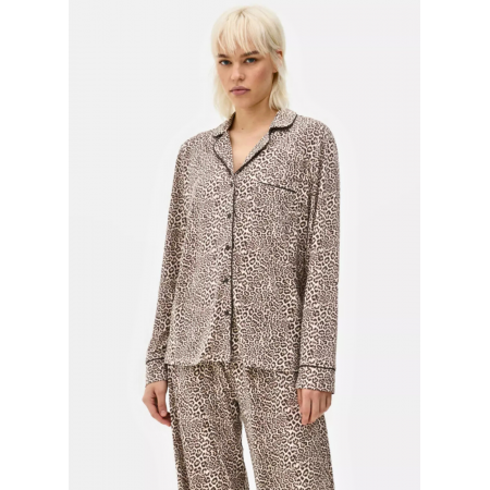 Піжамна сорочка Primark Cosy Printed Boyfriend Pyjamas L Для дому та сну Кавовий (8727) Піжамна сорочка Primark Cosy Printed Boyfriend Pyjamas L Для дому та сну Кавовий (8727)