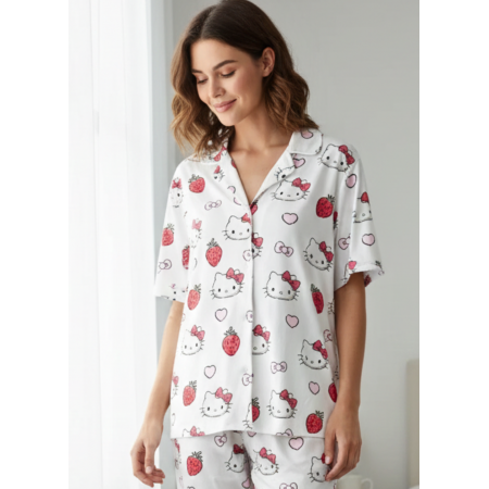 Піжамна сорочка Primark Ladies Pyjamas Boyfriend XL Для дому та сну Білий (8734) Піжамна сорочка Primark Ladies Pyjamas Boyfriend XL Для дому та сну Білий (8734)