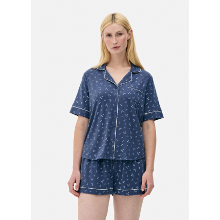 Жіноча Піжама Primark Jersey Boyfriend Short Pyjama Set XXS Комплект для дома и сна Синій (8739) Жіноча Піжама Primark Jersey Boyfriend Short Pyjama Set XXS Комплект для дома и сна Синій (8739)