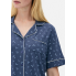 Піжамна сорочка Primark Ladies Pyjamas Boyfriend М Для дому та сну Синій (8736)