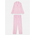 Жіноча Піжама Primark Twill Boyfriend Pyjama Set XXS Комплект для дому та сну Рожевий (8267)