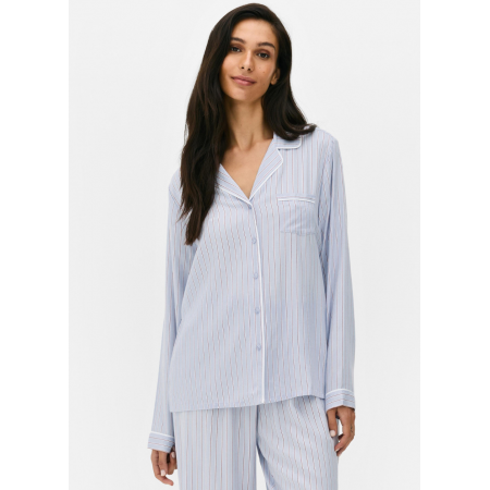 Жіноча Піжамна сорочка Primark Twill Boyfriend Pyjama М для дому та сну Світло-блакитний (8742) Жіноча Піжамна сорочка Primark Twill Boyfriend Pyjama М для дому та сну Світло-блакитний (8742)