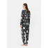 М’який плюшевий світшот Primark Hello Kitty and Friends XS для дому та сну Чорний (8741)