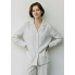 Жіноча Піжамна сорочка Primark Twill Boyfriend Pyjama XXL для дому та сну Сірий (8746)