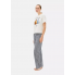 Жіночі піжамні штани Primark Wide Leg Pajama Bottoms S для сну та дому Чорний (8757)