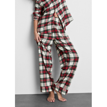 Жіночі піжамні штани Primark Wide Leg Pajama Bottoms L для сну та дому Червоний (8761) Жіночі піжамні штани Primark Wide Leg Pajama Bottoms L для сну та дому Червоний (8761)