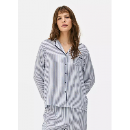 Жіноча Піжамна сорочка Primark Twill Boyfriend Pyjama XXL для дому та сну Синій (8797) Жіноча Піжамна сорочка Primark Twill Boyfriend Pyjama XXL для дому та сну Синій (8797)