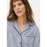 Жіноча Піжамна сорочка Primark Twill Boyfriend Pyjama XXL для дому та сну Синій (8797)