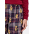 Жіночі піжамні штани Primark Wide Leg Pajama Bottoms М для сну та дому Синій (8768)