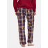 Жіночі піжамні штани Primark Wide Leg Pajama Bottoms М для сну та дому Синій (8768)