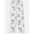 Жіночі піжамні штани Primark Cosy Printed Boyfriend Pyjamas Bottoms L для сну та дому Молочний (8773)