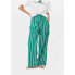 Жіночі піжамні штани Primark Wide Leg Pajama Bottoms S для сну та дому Зелений (8826)