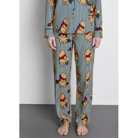 Жіночі піжамні штани Primark Cosy Printed Boyfriend Pyjamas Bottoms XXL для сну та дому Синій (8777) Жіночі піжамні штани Primark Cosy Printed Boyfriend Pyjamas Bottoms XXL для сну та дому Синій (8777)