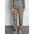 Жіночі піжамні штани Primark Cosy Printed Boyfriend Pyjamas Bottoms XXL для сну та дому Синій (8777)