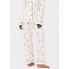 Жіночі піжамні штани Primark Cosy Printed Boyfriend Pyjamas Bottoms XXL для сну та дому Білий (8779)