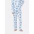 Жіночі піжамні штани Primark Cosy Printed Boyfriend Pyjamas Bottoms XXS для сну та дому Блакитний (8791)