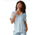 Піжамна сорочка Primark Ladies Pyjamas Boyfriend XXS Для дому та сну Блакитний (8803)