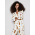 Піжамна сорочка Primark Cosy Printed Boyfriend Pyjamas XL Для дому та сну Молочний (8821)