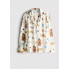 Піжамна сорочка Primark Cosy Printed Boyfriend Pyjamas XL Для дому та сну Молочний (8821)