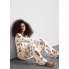 Жіночі піжамні штани Primark Printed Boyfriend Pyjamas Bottoms М для сну та дому Молочний (8807)