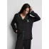 Піжамна сорочка Primark Cosy Printed Boyfriend Pyjamas XS Для дому та сну Чорний (8815)