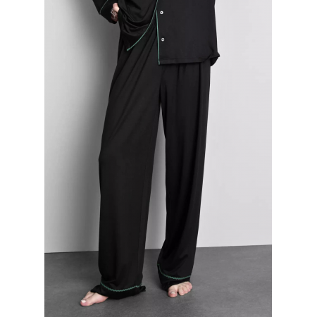 Жіночі піжамні штани Primark Printed Boyfriend Pyjamas Bottoms S для сну та дому Чорний (8809) Жіночі піжамні штани Primark Printed Boyfriend Pyjamas Bottoms S для сну та дому Чорний (8809)