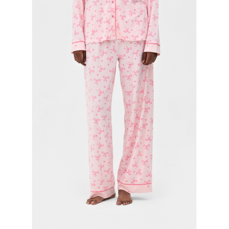 Жіночі піжамні штани Primark Printed Boyfriend Pyjamas Bottoms XXL для сну та дому Рожевий (8810) Жіночі піжамні штани Primark Printed Boyfriend Pyjamas Bottoms XXL для сну та дому Рожевий (8810)