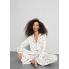 Жіночі піжамні штани Primark Printed Boyfriend Pyjamas Bottoms XS для сну та дому Білий (8896)