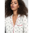 Піжамна сорочка Primark Cosy Printed Boyfriend Pyjamas XXL Для дому та сну Білий (8814)